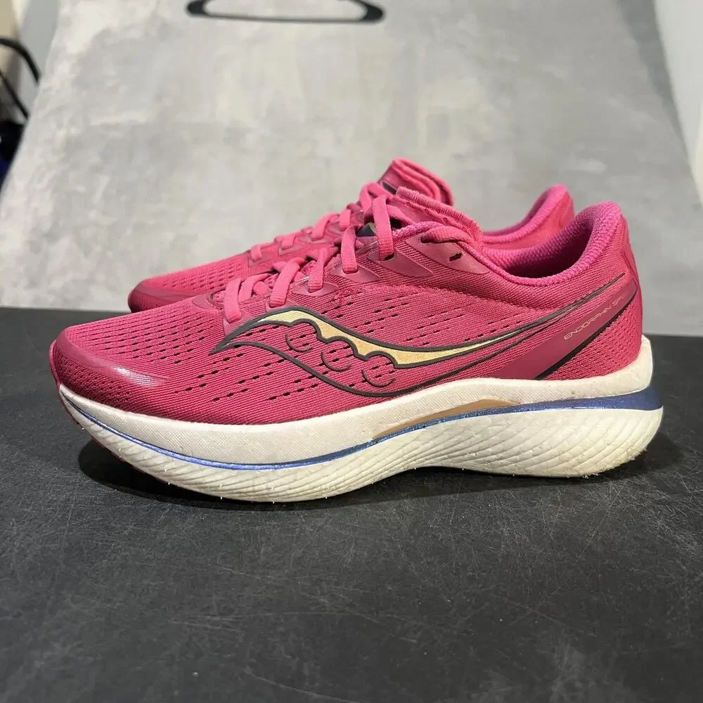 Saucony Endorphin Speed 3 Shoes Womens Size 9 Pink Running Sneakers Athletic